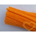 Modelovací chlupatý drátek oranžový - sada 100 ks