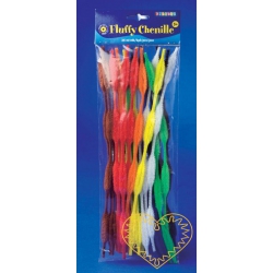 Modelovací chlupatý drátek twister - 25 ks