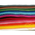 Plsť - filc dekorační - sada 50 barev