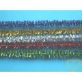 Metalický chlupatý drátek - modelovací drát - délka cca 30cm - různé barvy