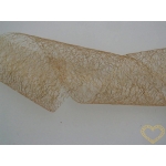 Zlatá pavučina - spider organza - šíře 39cm Zlatá pavučina - spider organza - šíře 39cm