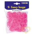 Gumičky loops růžové - 500 ks