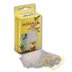 Bílá spárovací hmota - balení 250 g - tvorba mozaiky