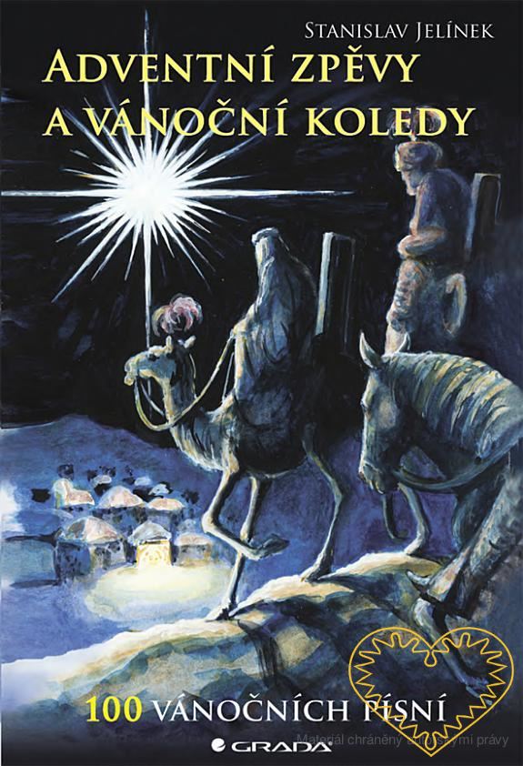 Adventní zpěvy a vánoční koledy - 100 vánočních písní - Jelínek Stanislav. Tento ojedinělý zpěvník přináší soubor 100 vánočních písní obsahující rorátní zpěvy, některé již z doby Karla IV., které byly naposledy vydány v kancionálové verzi z roku 1929