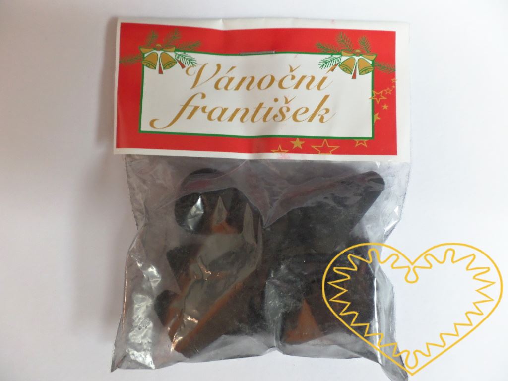 František - vánoční vůně - 5 ks. František je malý vonný kužel ze směsi páleného dřevěného uhlí a kadidla. Po zapálení vydává specifickou vůni typickou pro vánoční čas.
